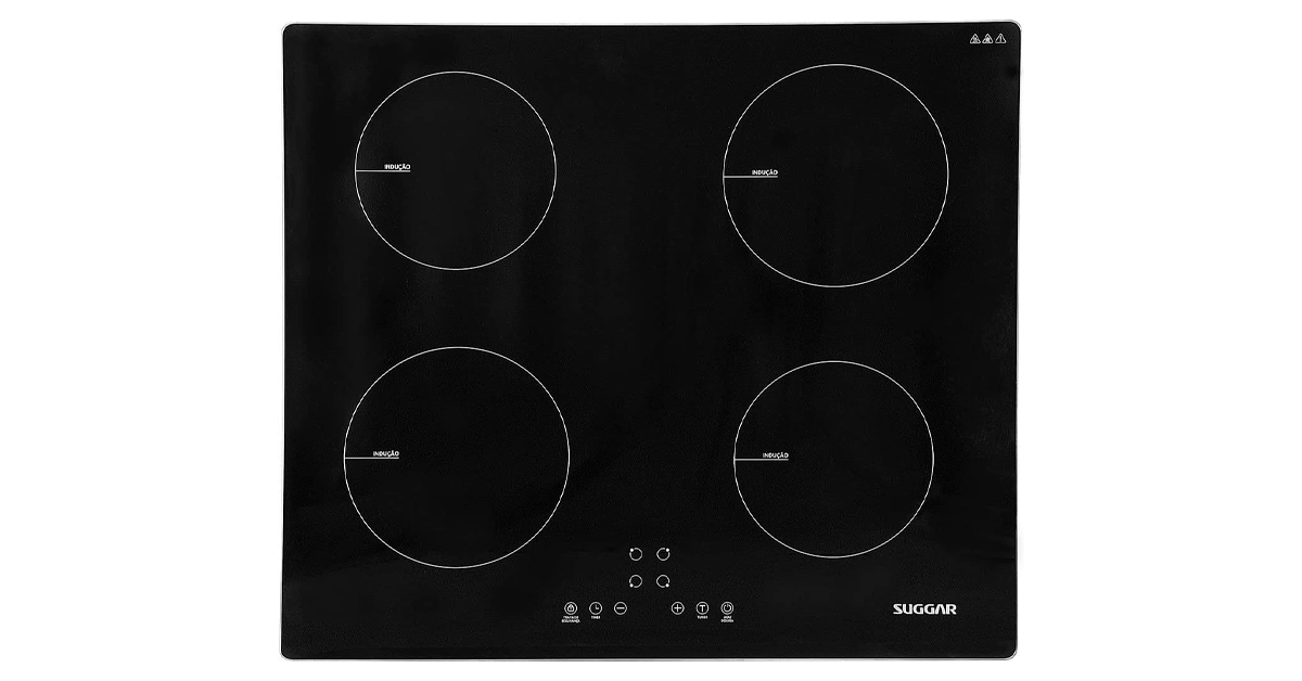 Cooktop de Indução Suggar 4 Bocas FG0422VC