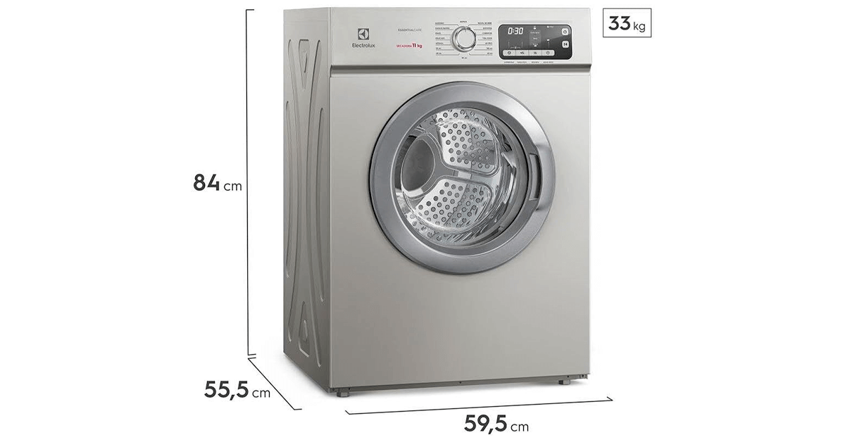 Secadora Electrolux 11kg é boa