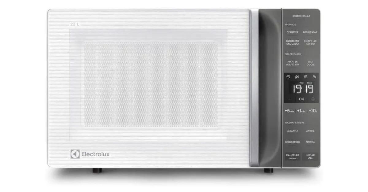 Micro-ondas Electrolux 23L é bom