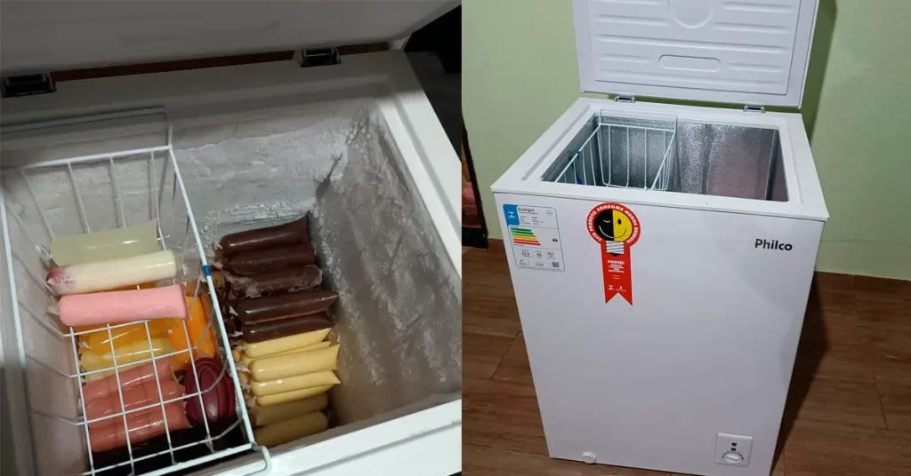 freezer horizontal