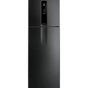 Geladeira Electrolux Frost Free Inverter 390L Efficient AutoSense Duplex Black Inox Look (IF43B)