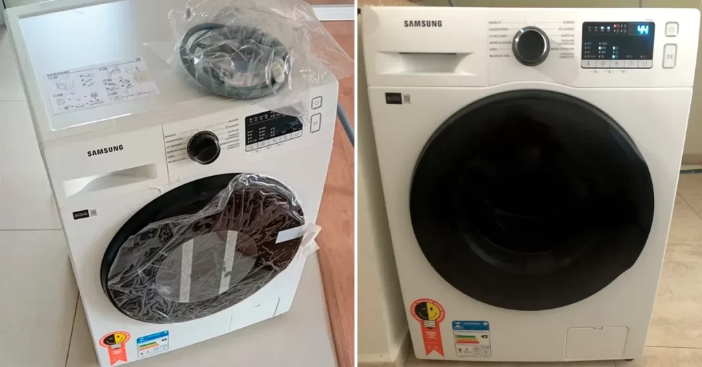Lavadora Samsung WW11T é boa? Saiba como economiza água e sabão