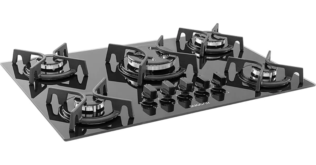 Cooktop Suggar 5 bocas é bom? Veja como foi nossa experiência completa