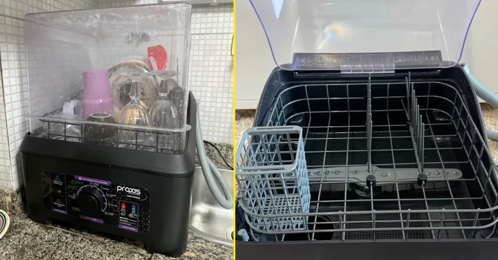 maquina de lavar louça portatil