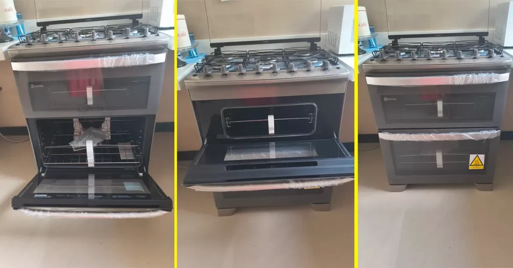 Fogão Electrolux 5 bocas 2 fornos