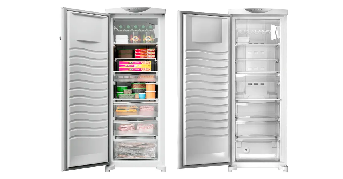 freezer vertical frost free