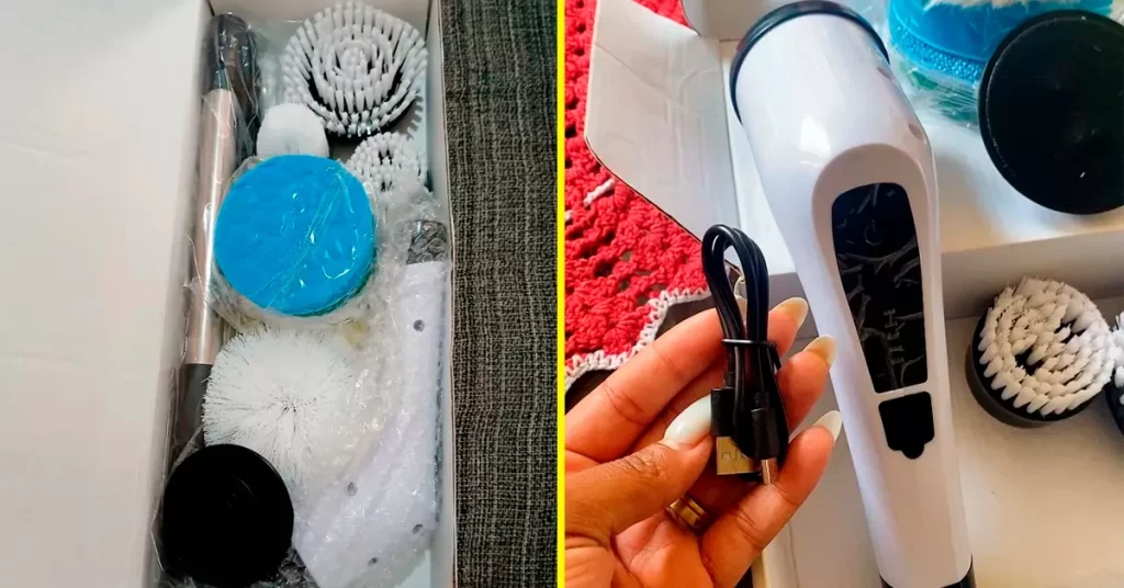 esfregão elétrico para limpeza pesada