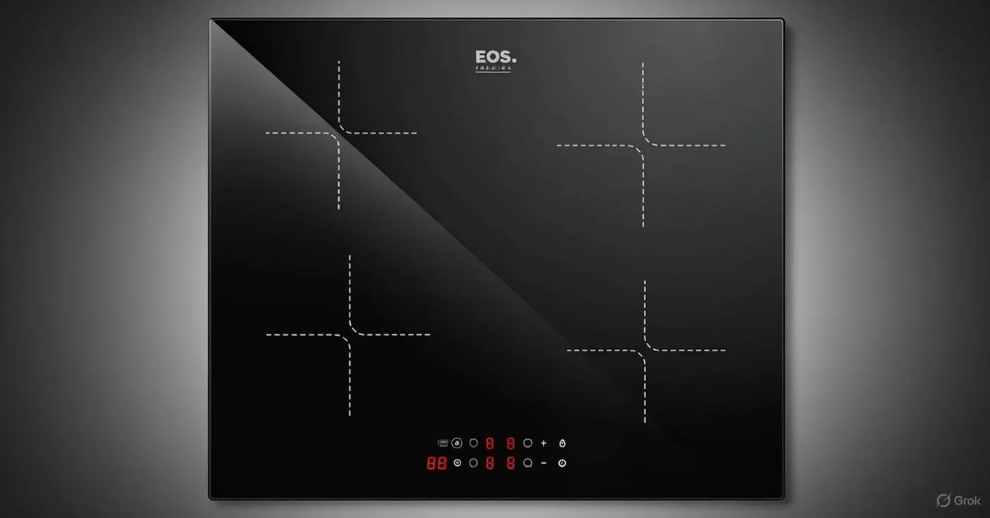 Cooktop de Indução 4 Bocas da Eos modelo Eci04ep3