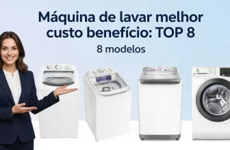 Máquina de lavar boa e barata