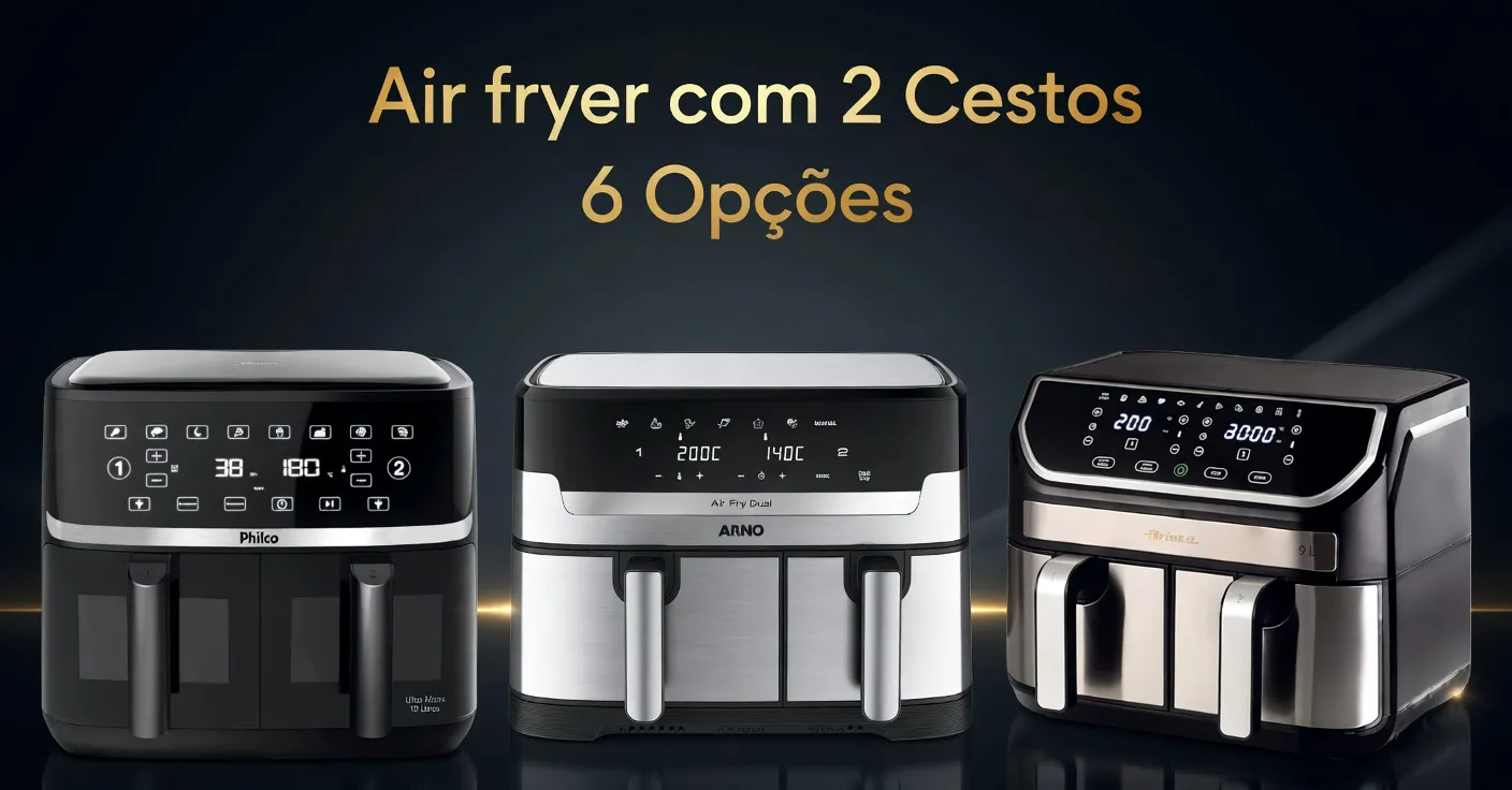 Air fryer com 2 cestos VALE A pena? Resenha