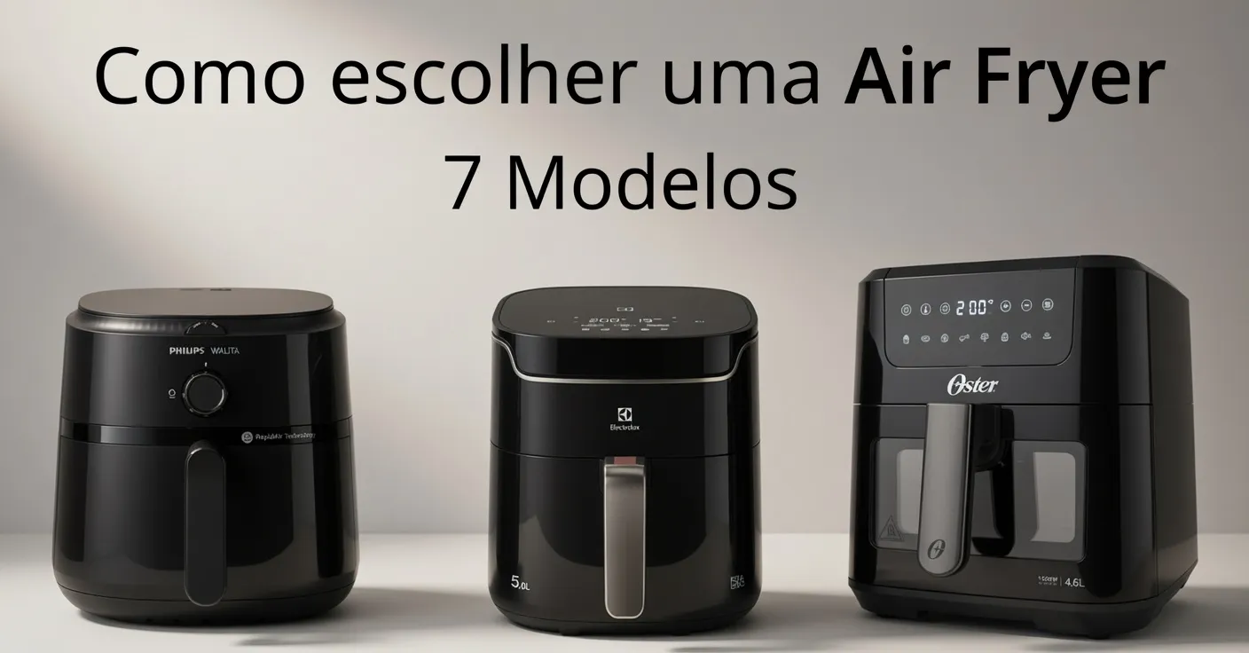 Como escolher uma air fryer sem errar: 7 modelos que fazem sentido