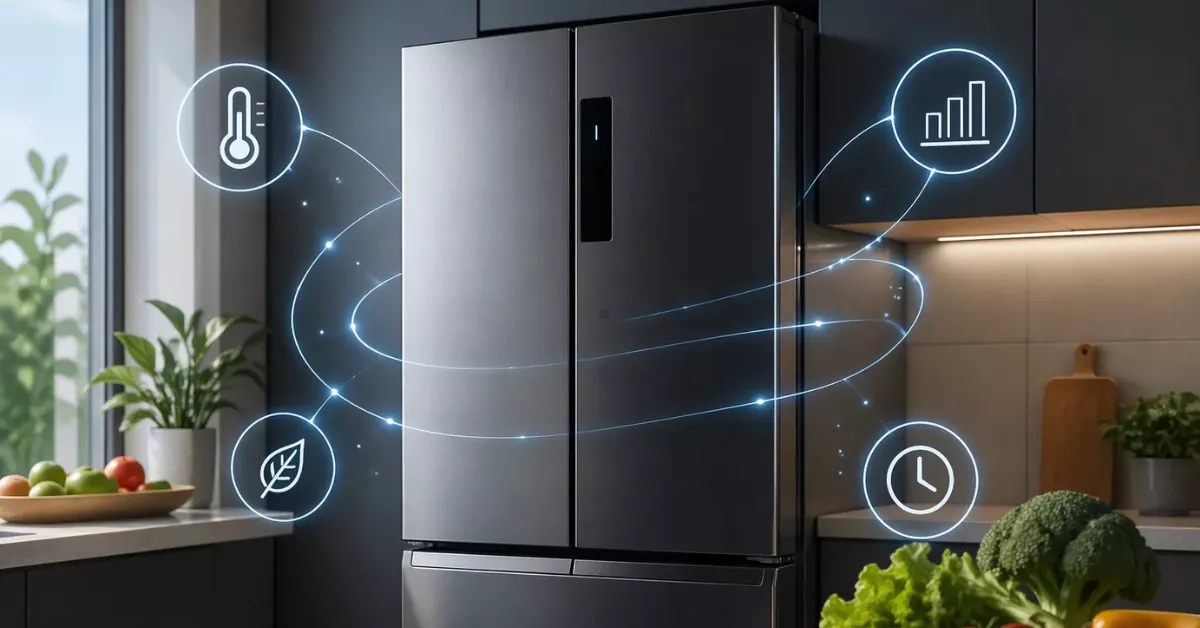 Geladeira com AutoSense e IA