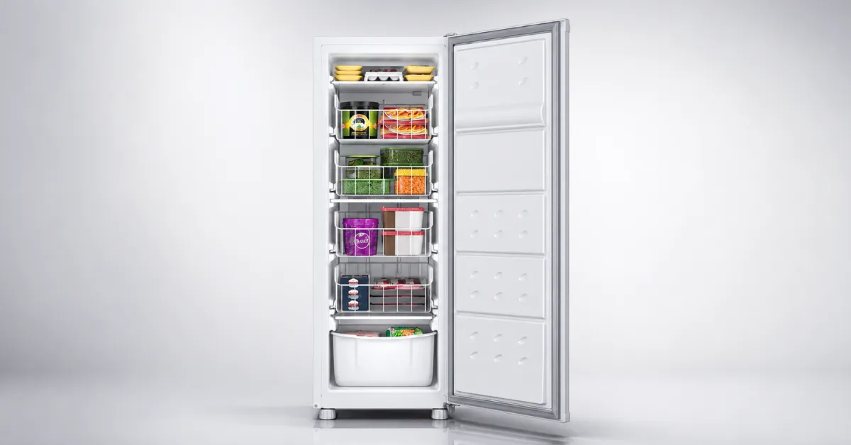 Freezer vertical Consul 121 litros é bom? CVU18GB vale a pena