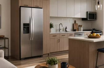 Geladeira side by side em apartamento