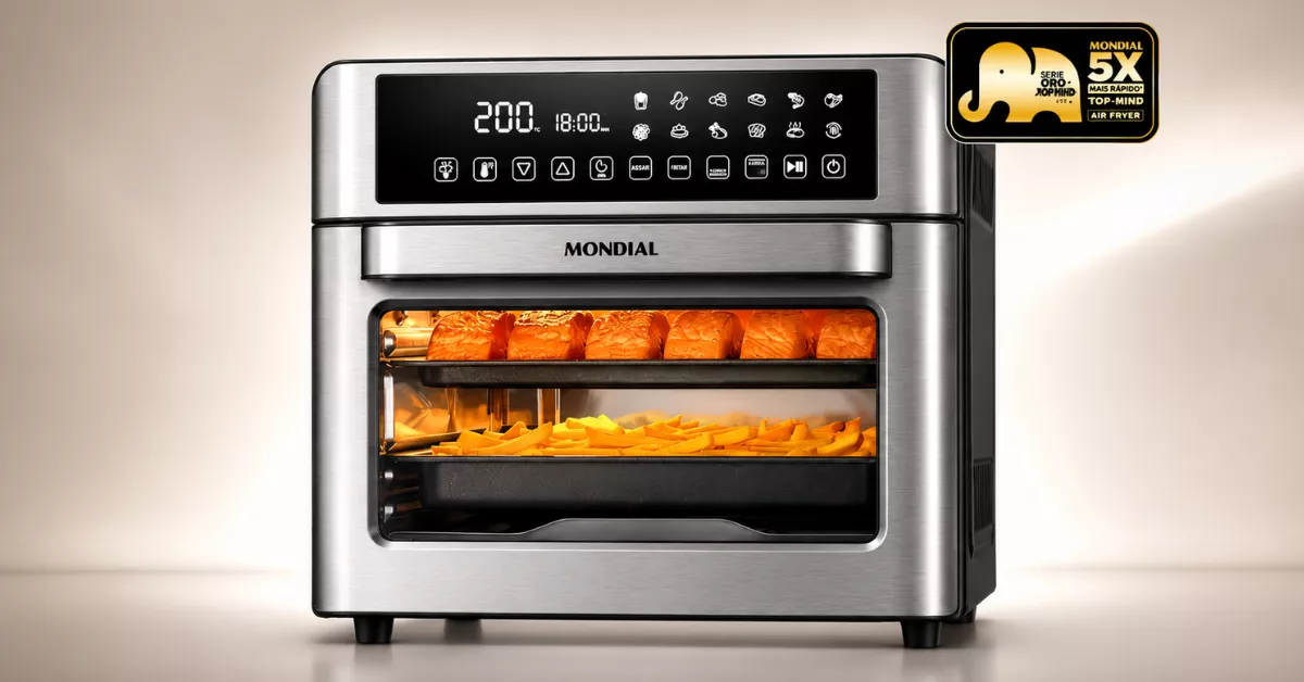 Air fryer forno Mondial 25 litros é boa? Vale a pena