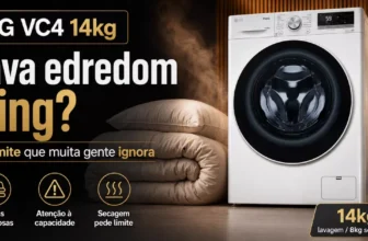 LG VC4 14kg é boa? Vale a pena