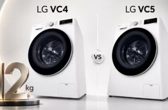 LG VC5 12kg ou LG VC4: qual lava e seca compensa mais
