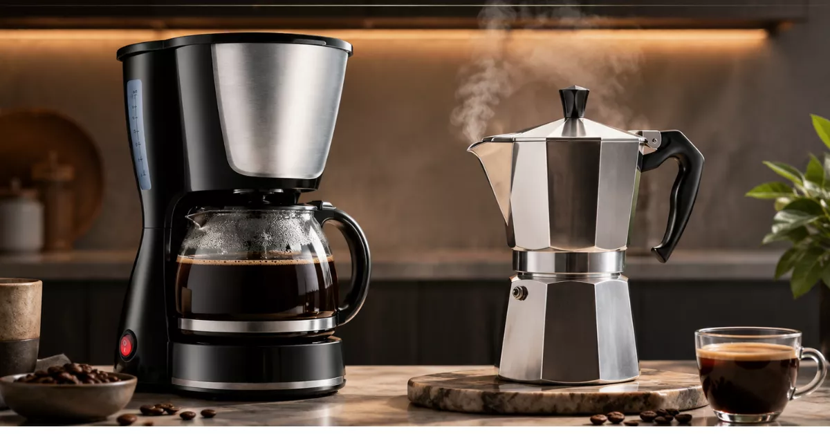 Cafeteira elétrica vs cafeteira italiana qual a melhor