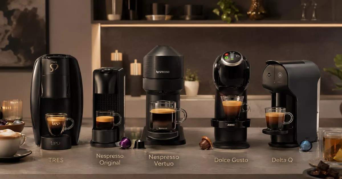 Melhores cafeteiras de cápsulas