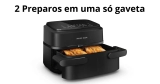 Air fryer dupla Philips Walita chama atenção por unir dois preparos em uma só gaveta