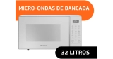 Micro-ondas Brastemp 32 litros é bom? O BMS46AB esquenta bem?