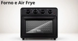 Air fryer de 35 litros chama atenção ao tentar ocupar o espaço do forno na cozinha